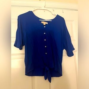 Michael kors blue tee